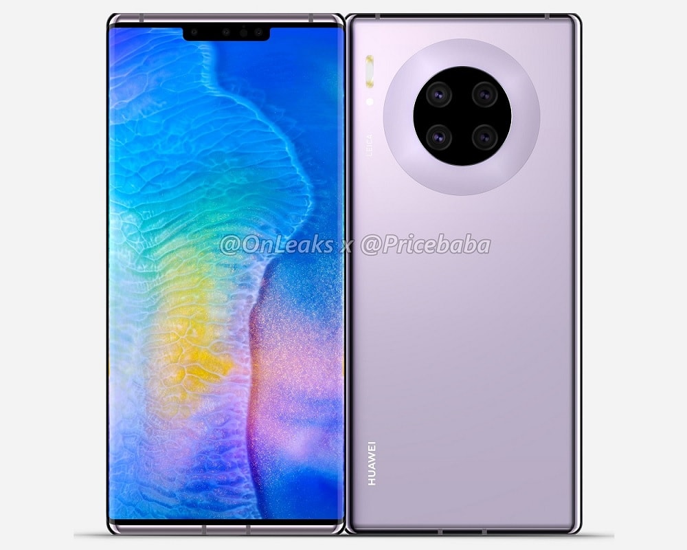 Esta sería la apariencia definitiva del Huawei Mate 30 Pro