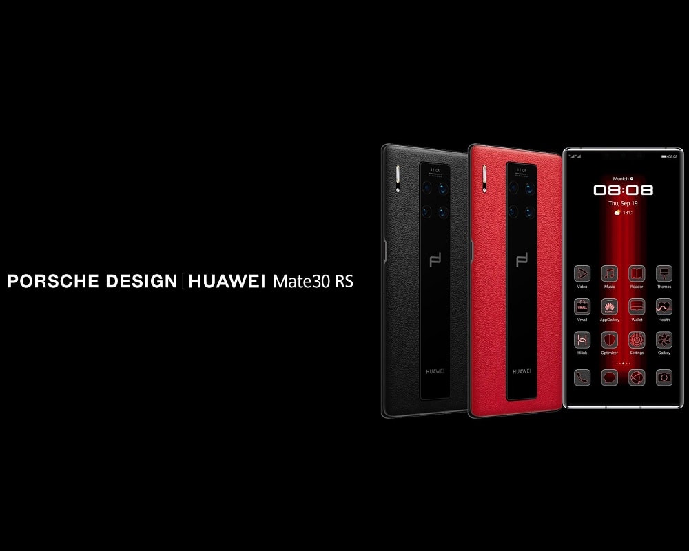 Huawei vuelve a unirse con Porsche y lanzan el Huawei Mate 30 RS Porsche Design