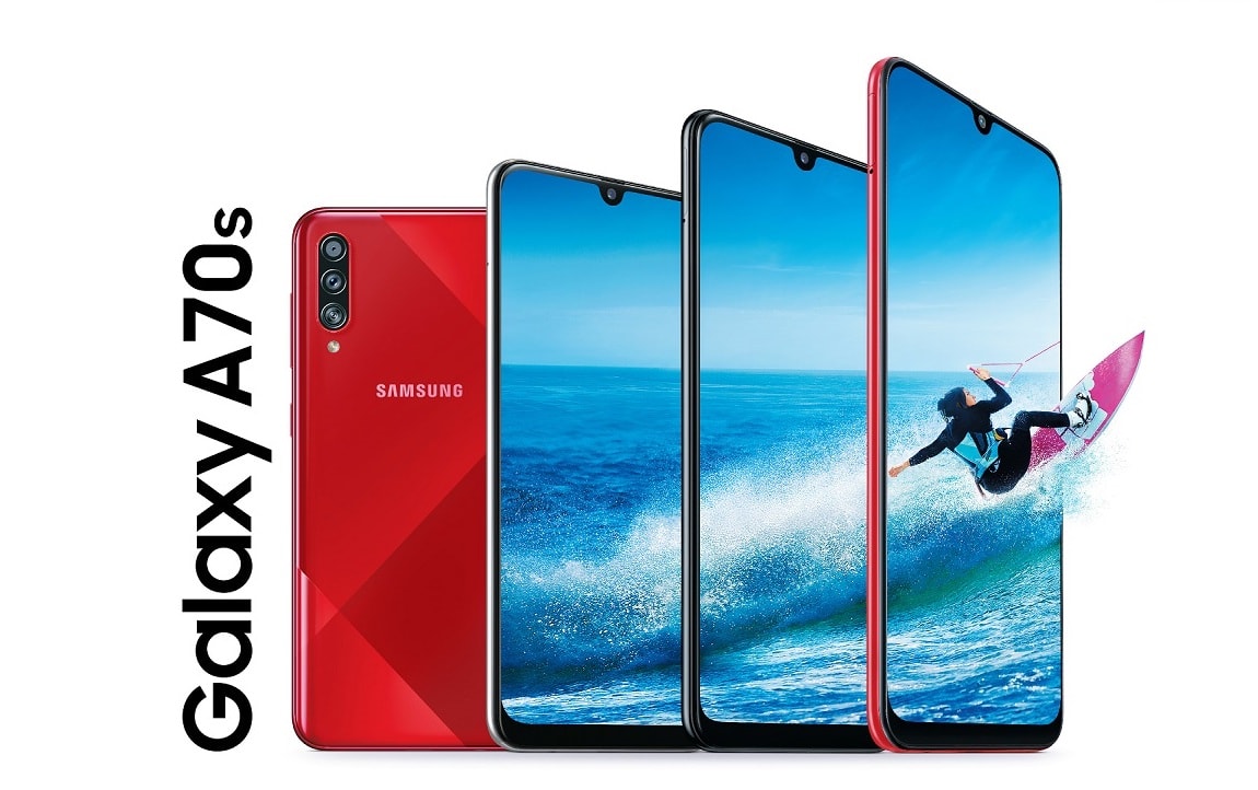 Samsung Galaxy A70s llega oficialmente con pocas novedades