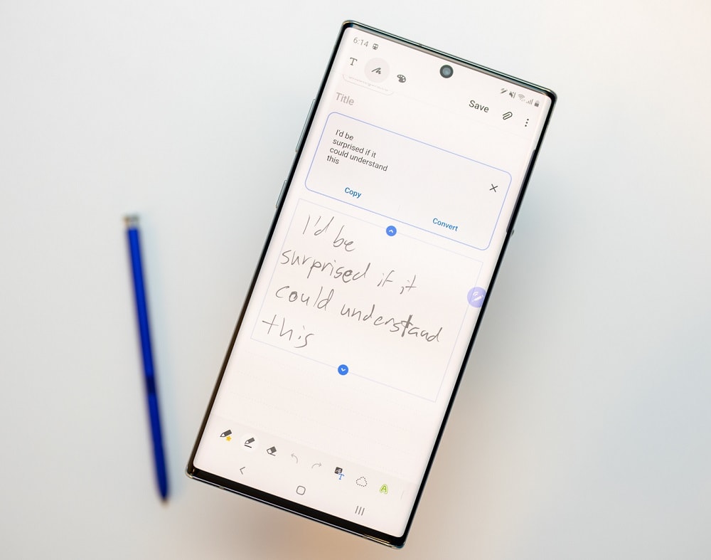 Interesante actualización de Samsung Notes para todos los Galaxy Note y Galaxy S