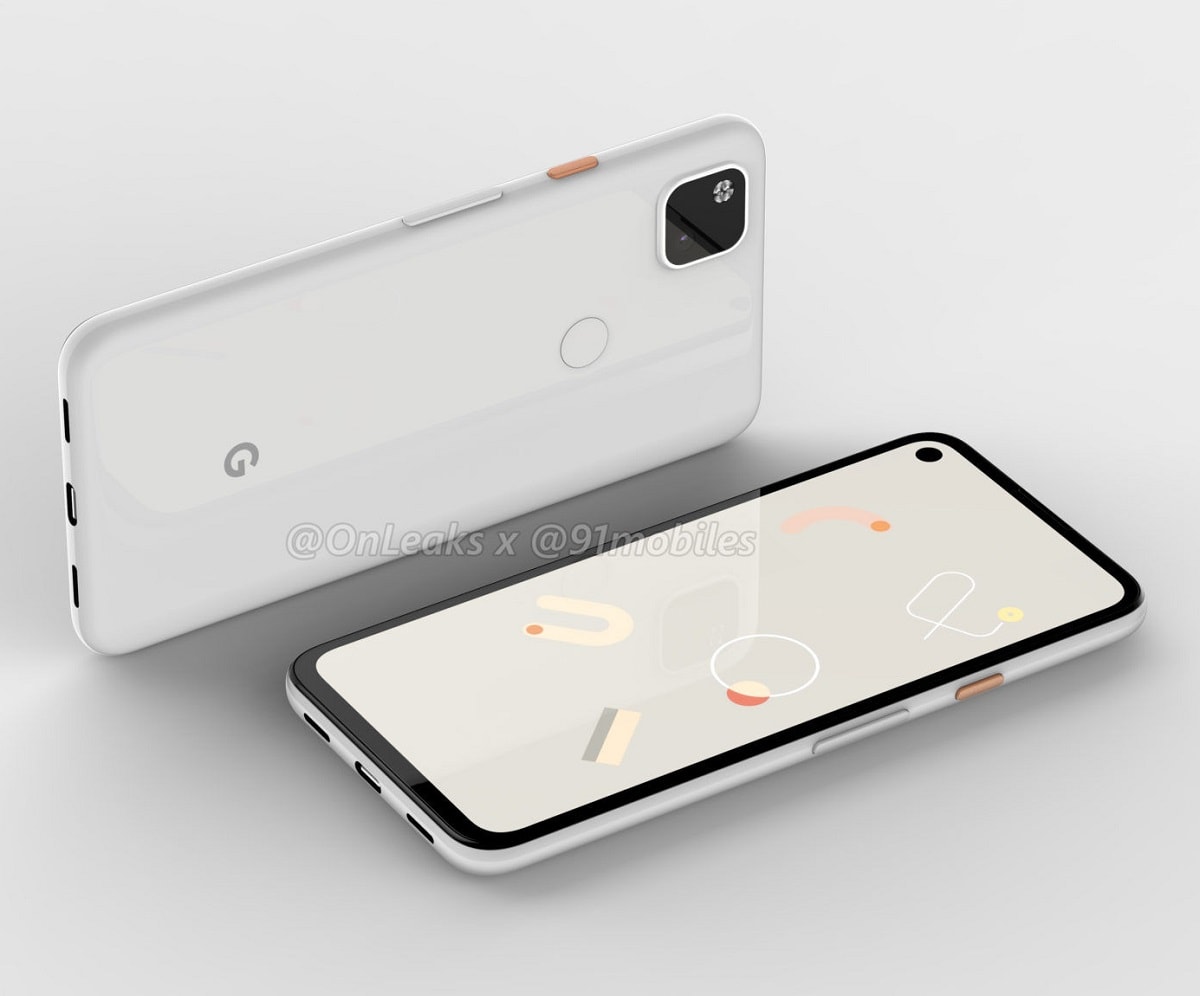 Este sería el diseño del Google Pixel 4a que se anunciaría más adelante en 2020
