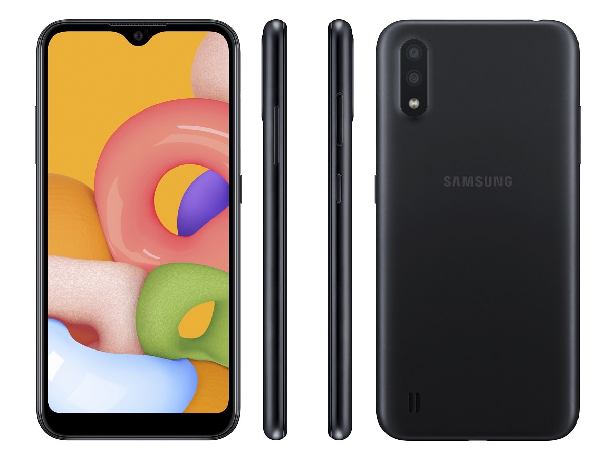 El Samsung Galaxy A01 es el Galaxy A (2020) más económico hasta ahora