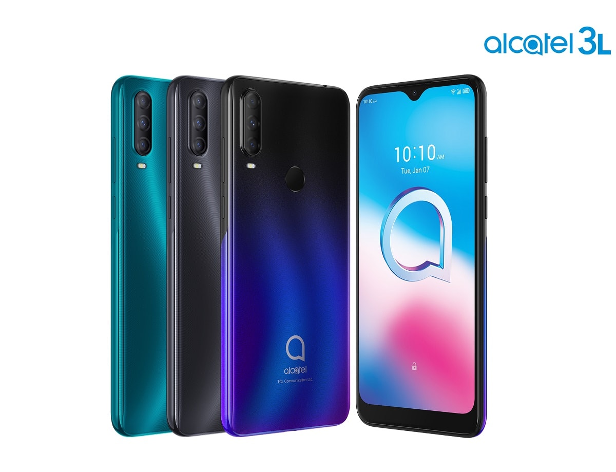 Alcatel 3L 2020, Alcatel 1S 2020, Alcatel 1V 2020 y Alcatel 1B son anunciados en CES
