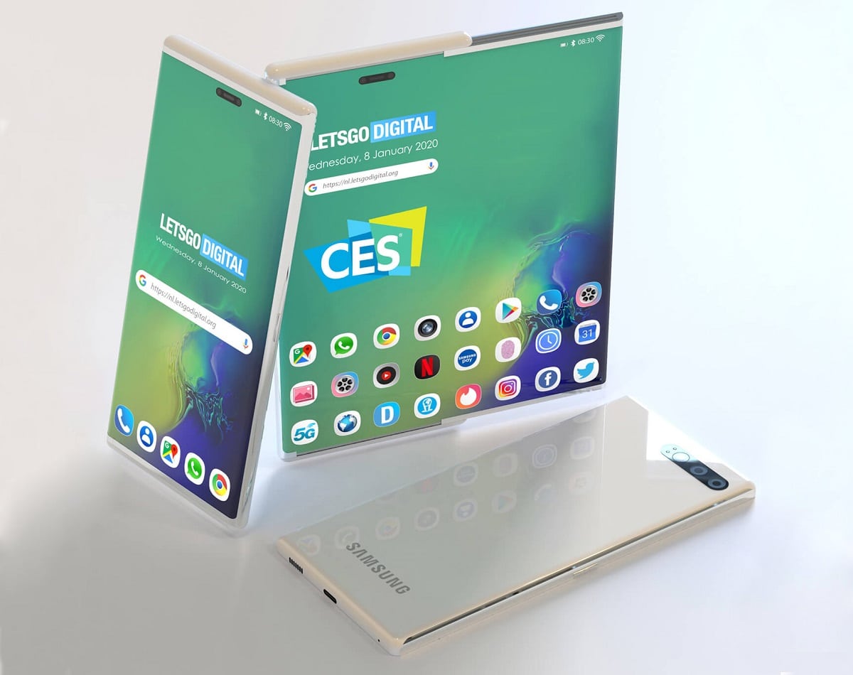 Samsung podría lanzar un Galaxy Fold con pantalla corrediza