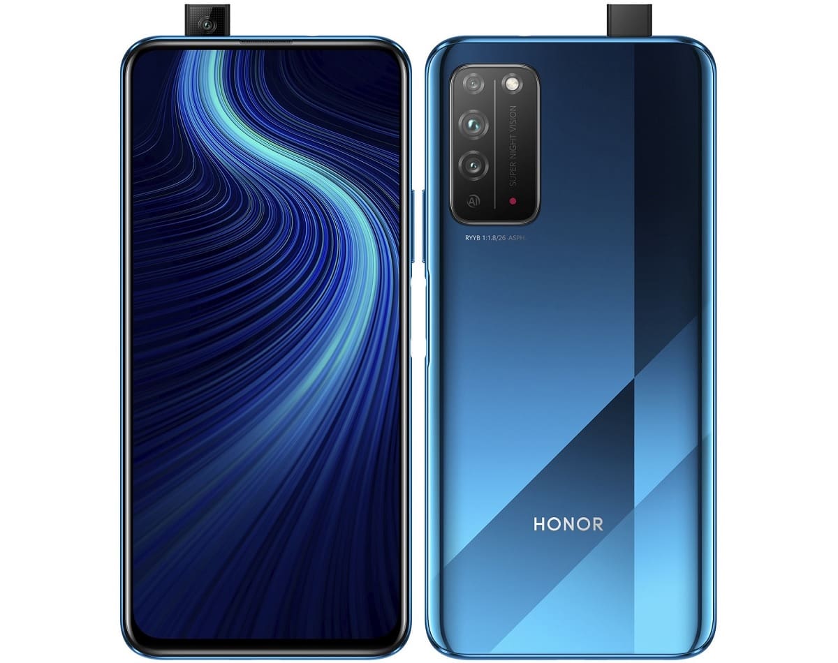 Este es el diseño frontal del rumoreado Huawei Honor X10 Max