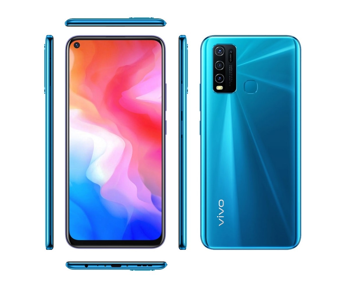 Vivo Y30 oficial: cámara frontal incrustada, gran batería y potencia moderada