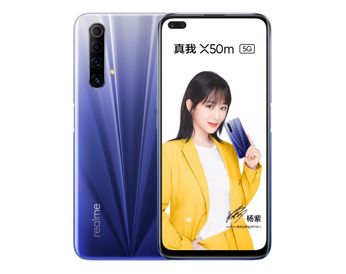 Un Realme X50t con conectividad 5G ve filtradas sus características