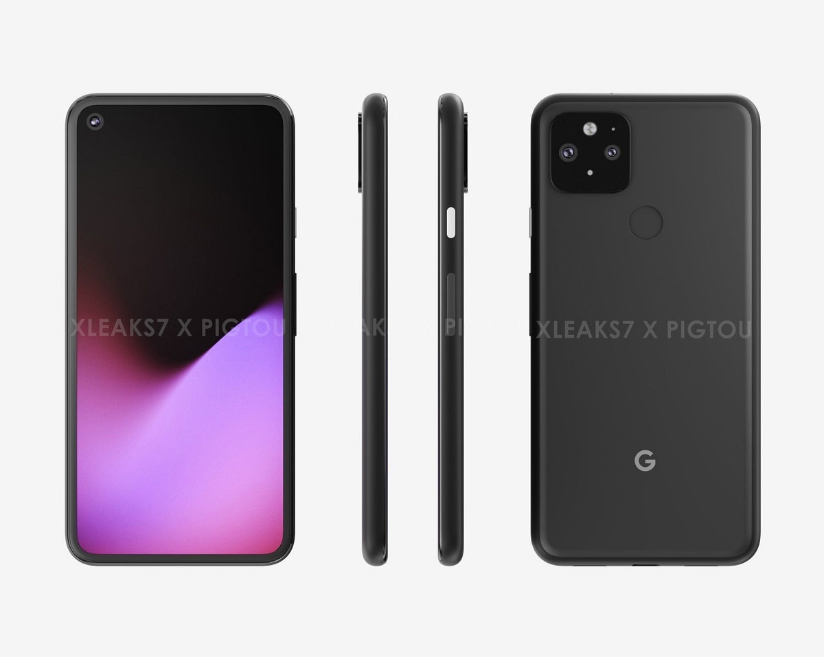 Los Google Pixel 5 tendrían un diseño con pantalla completa y perforada
