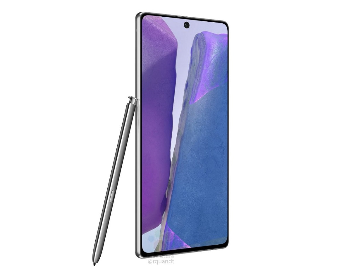 También el Samsung Galaxy Note 20 ve filtradas sus especificaciones técnicas