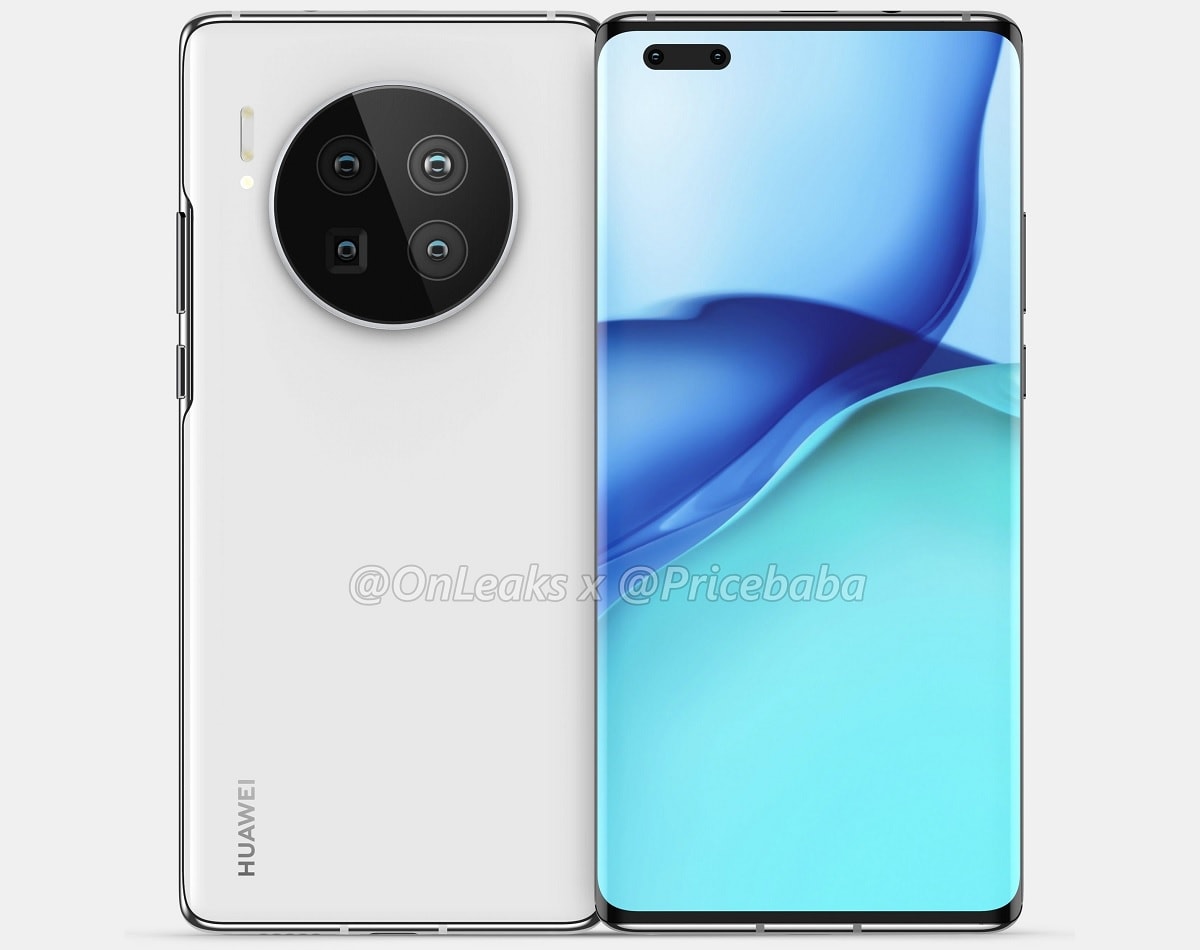 Este sería el innovador diseño del Huawei Mate 40 Pro