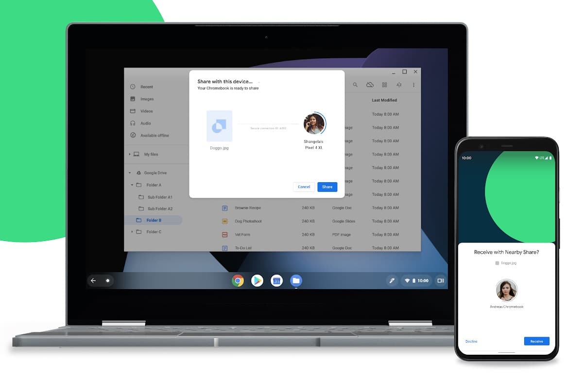 Llega Nearby Share: el sucesor de Android Beam y el competidor de AirDrop