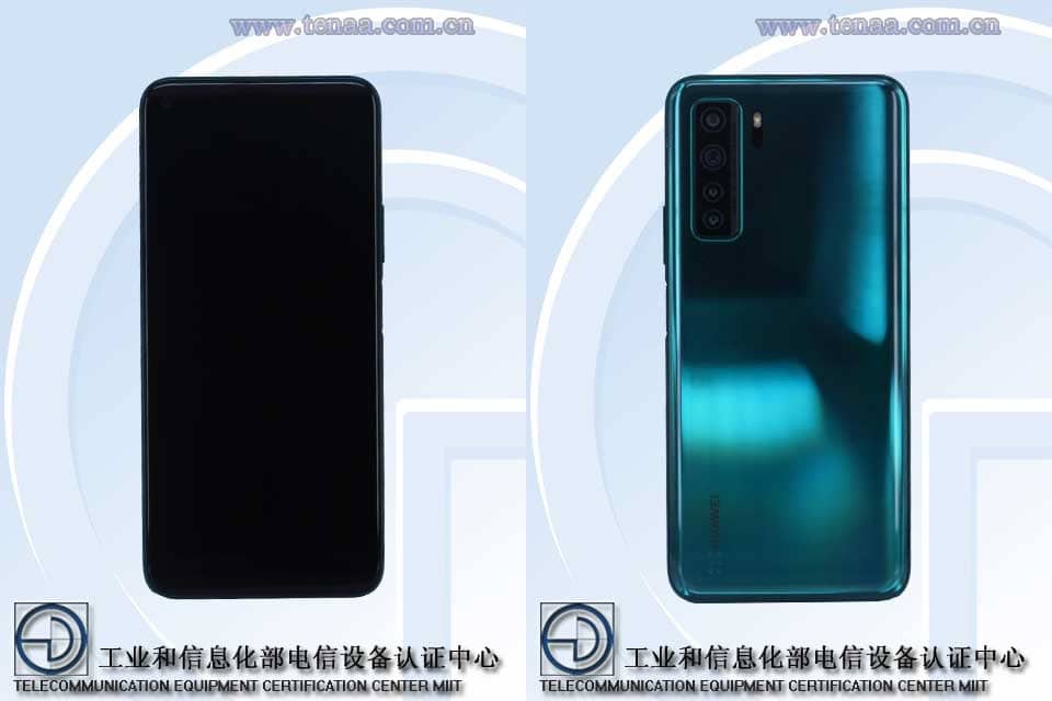 El Huawei Nova 7 SE Life aparece en TENAA sin un chip Kirin