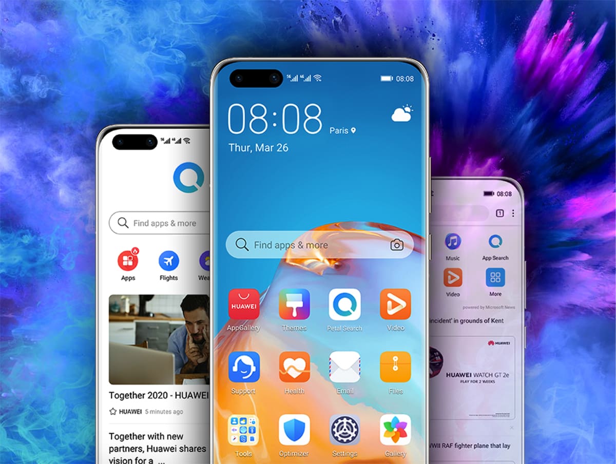 Petal Maps y Petal Search con las alternativas de Huawei a Google Maps y Search