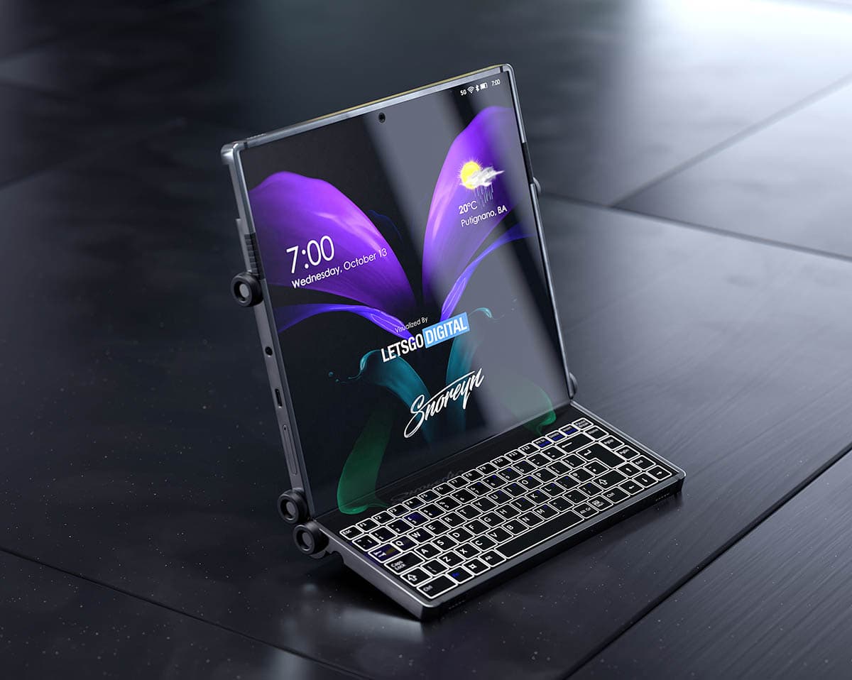 Samsung estaría pensando en incluir un teclado digital en su próximo foldable