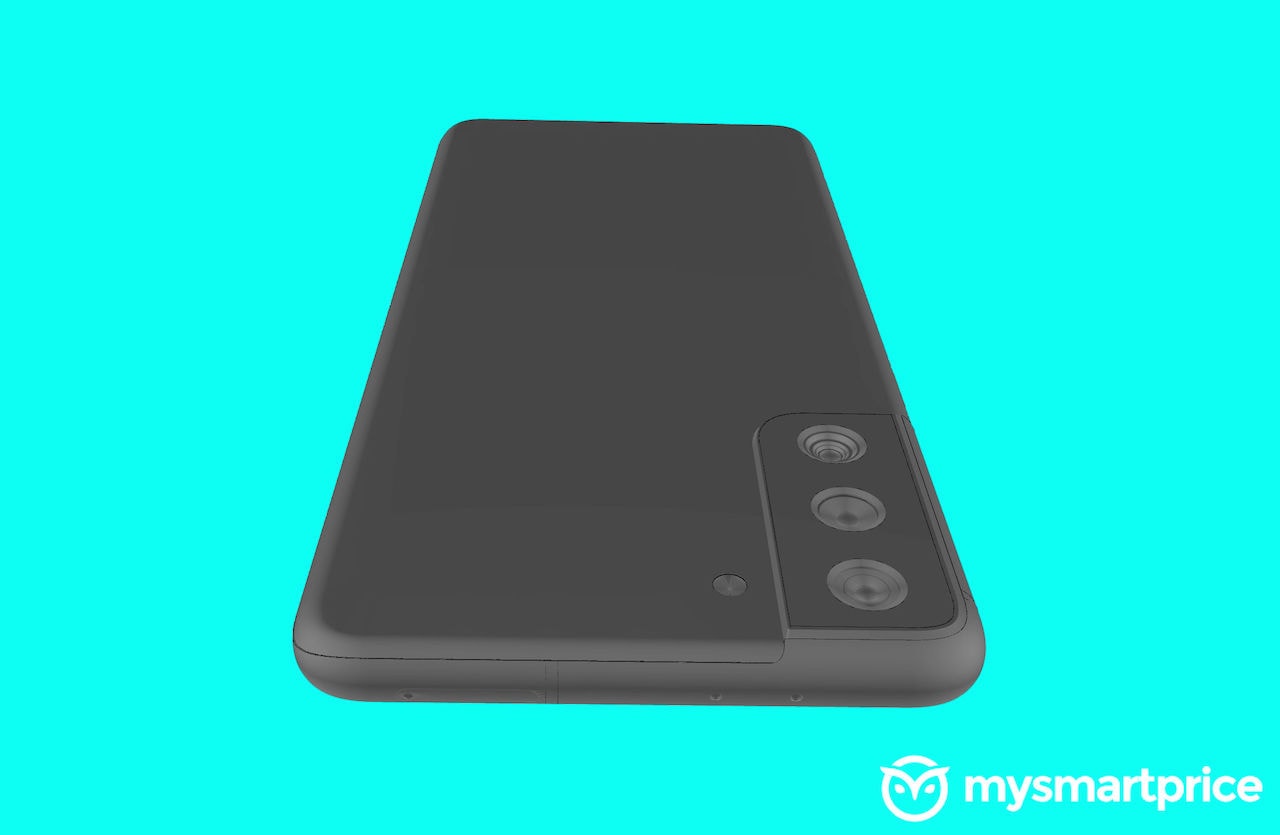 Este sería el diseño del Samsung Galaxy S21 Plus