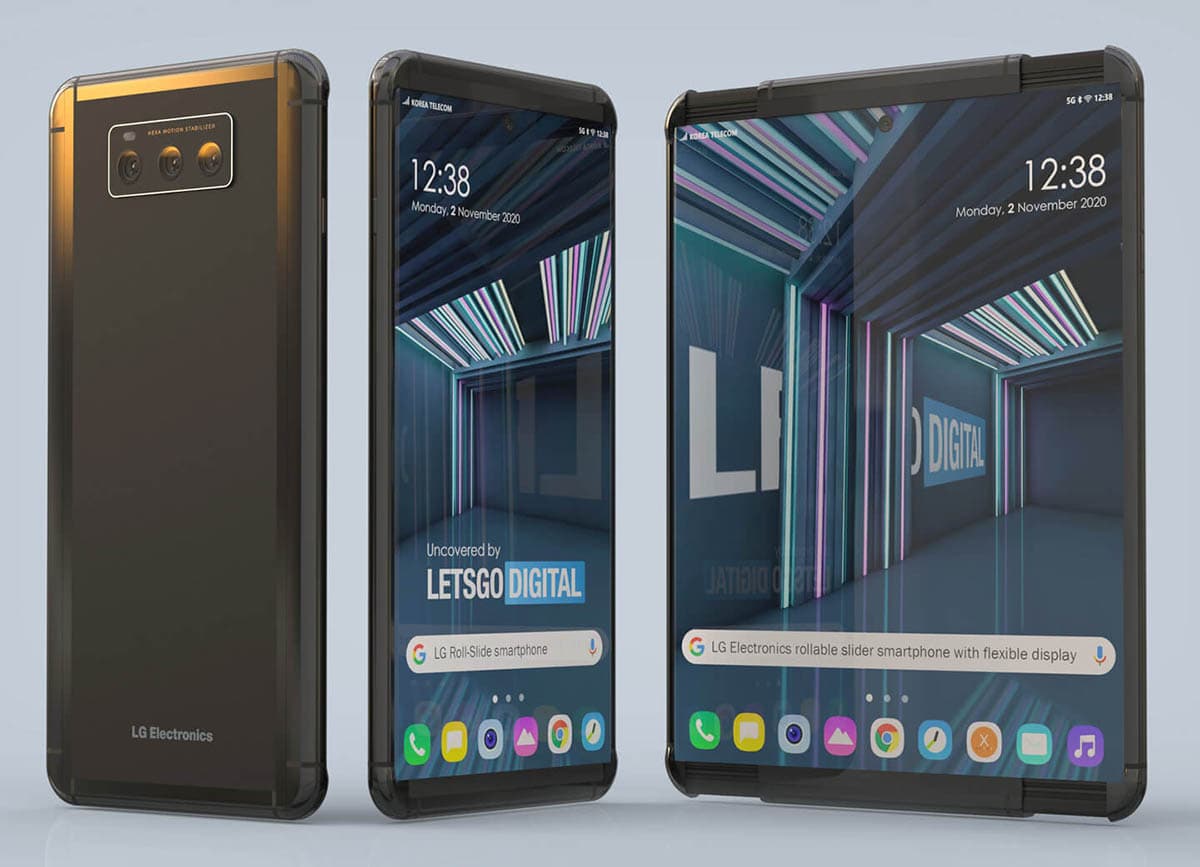 Así se vería el primer foldable de LG: el llamado Project B