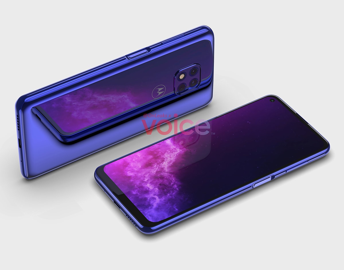 Renders 3D del Motorola Moto G10 Play que se anunciaría en 2020