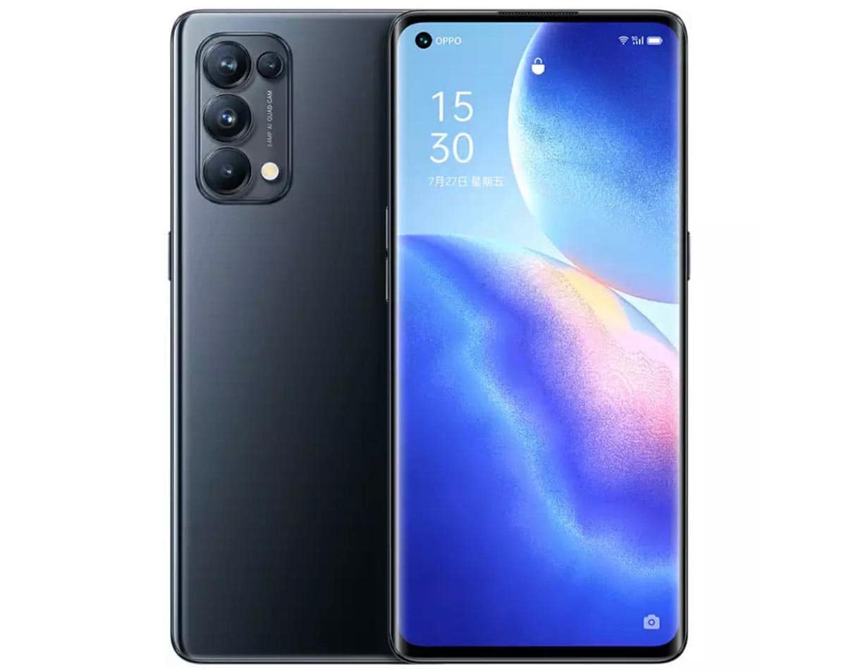 OPPO Reno5 Pro 5G luciría una pantalla OLED curvada