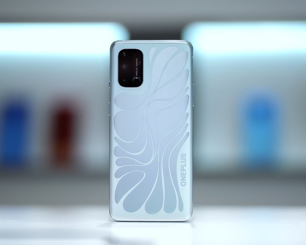 El OnePlus 8T Concept utiliza vidrio electrocromático para notificaciones visuales