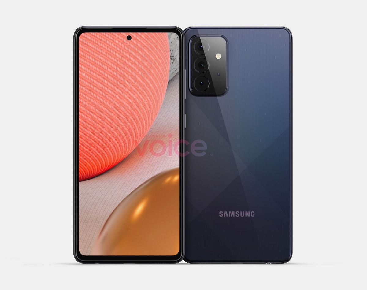 Este sería el diseño el Samsung Galaxy A72 5G y resulta familiar