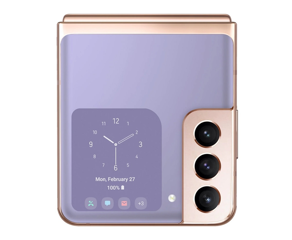 El Samsung Galaxy Z Flip3 tendría pantalla AMOLED con tasa de refresco dinámica