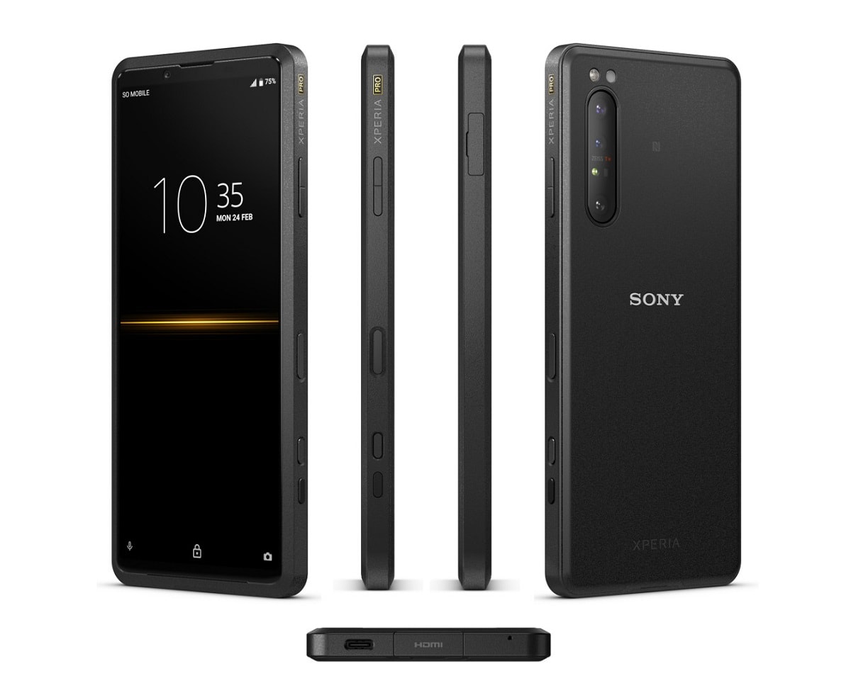 Luego de un año de haberlo anticipado finalmente se lanza el Sony Xperia Pro