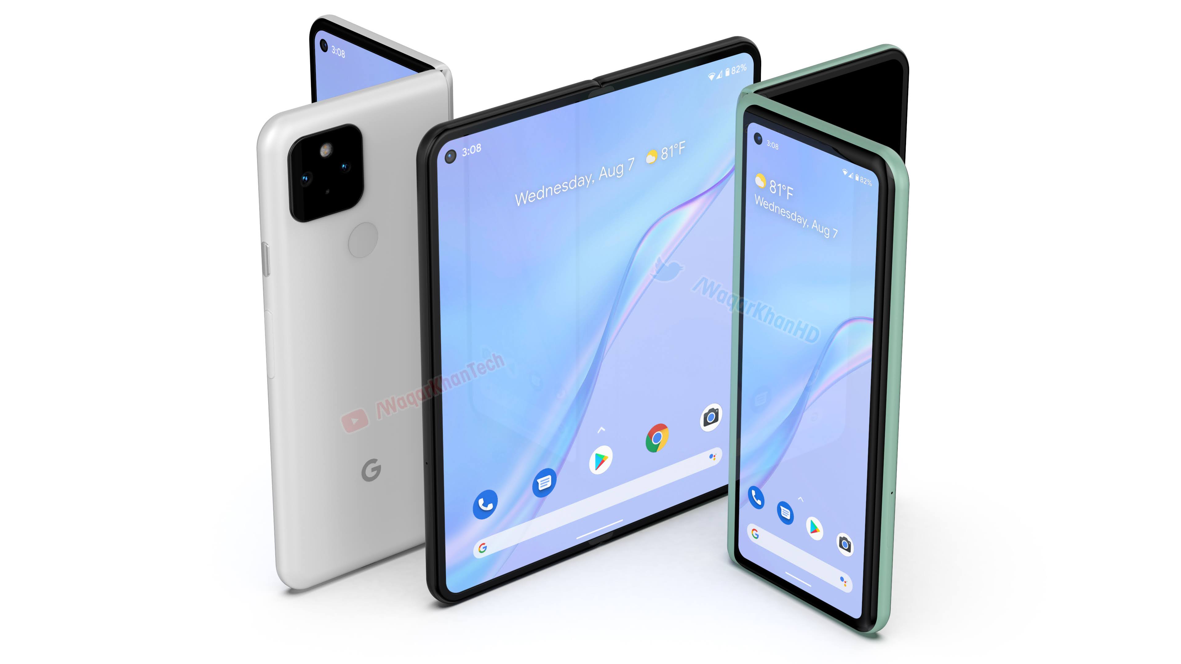 Android 12 beta escondería planes de Google para un Pixel Plegable