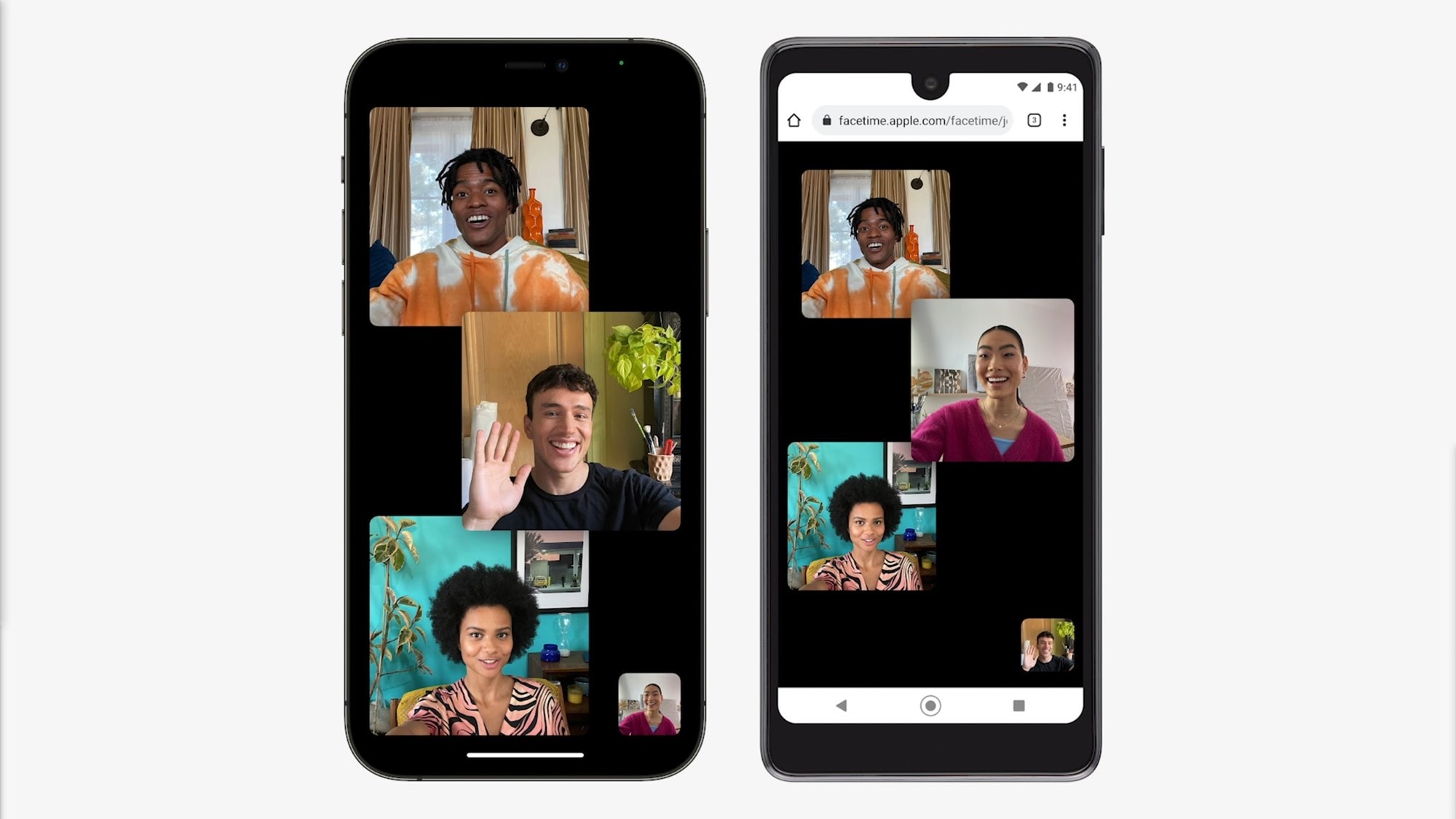 FaceTime llega a Android y Windows a través del navegador web