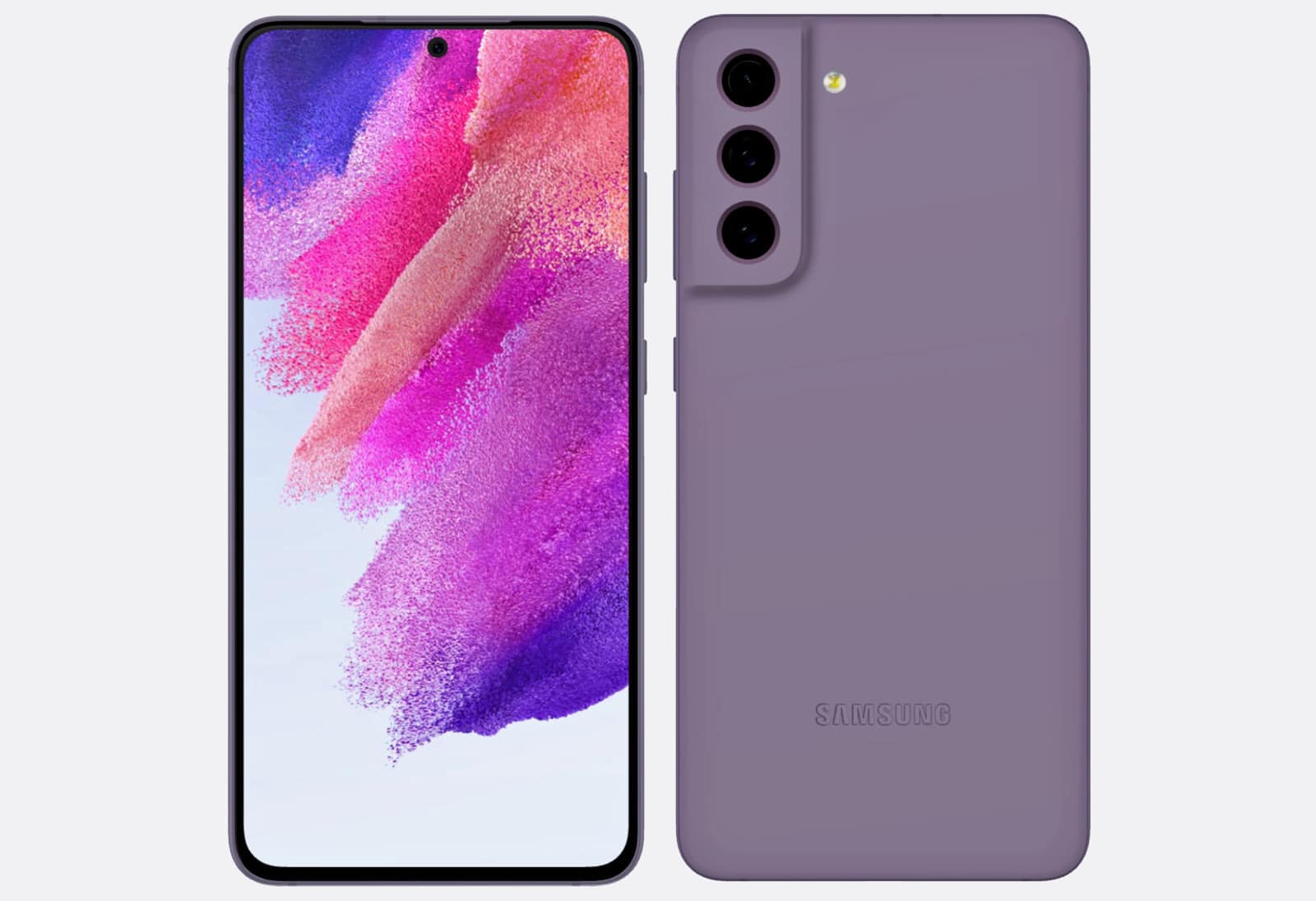 Samsung Galaxy S21 FE se filtra en renders de prensa