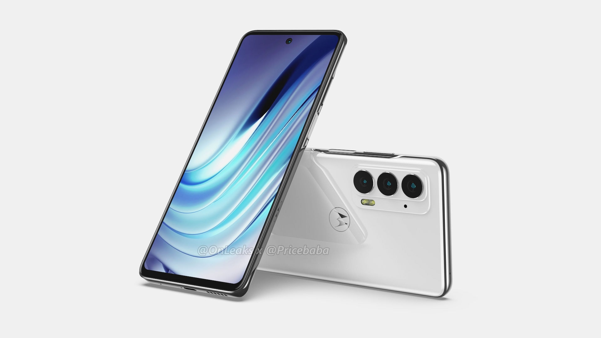 Motorola Edge 20 aparece en renders mostrando su diseño