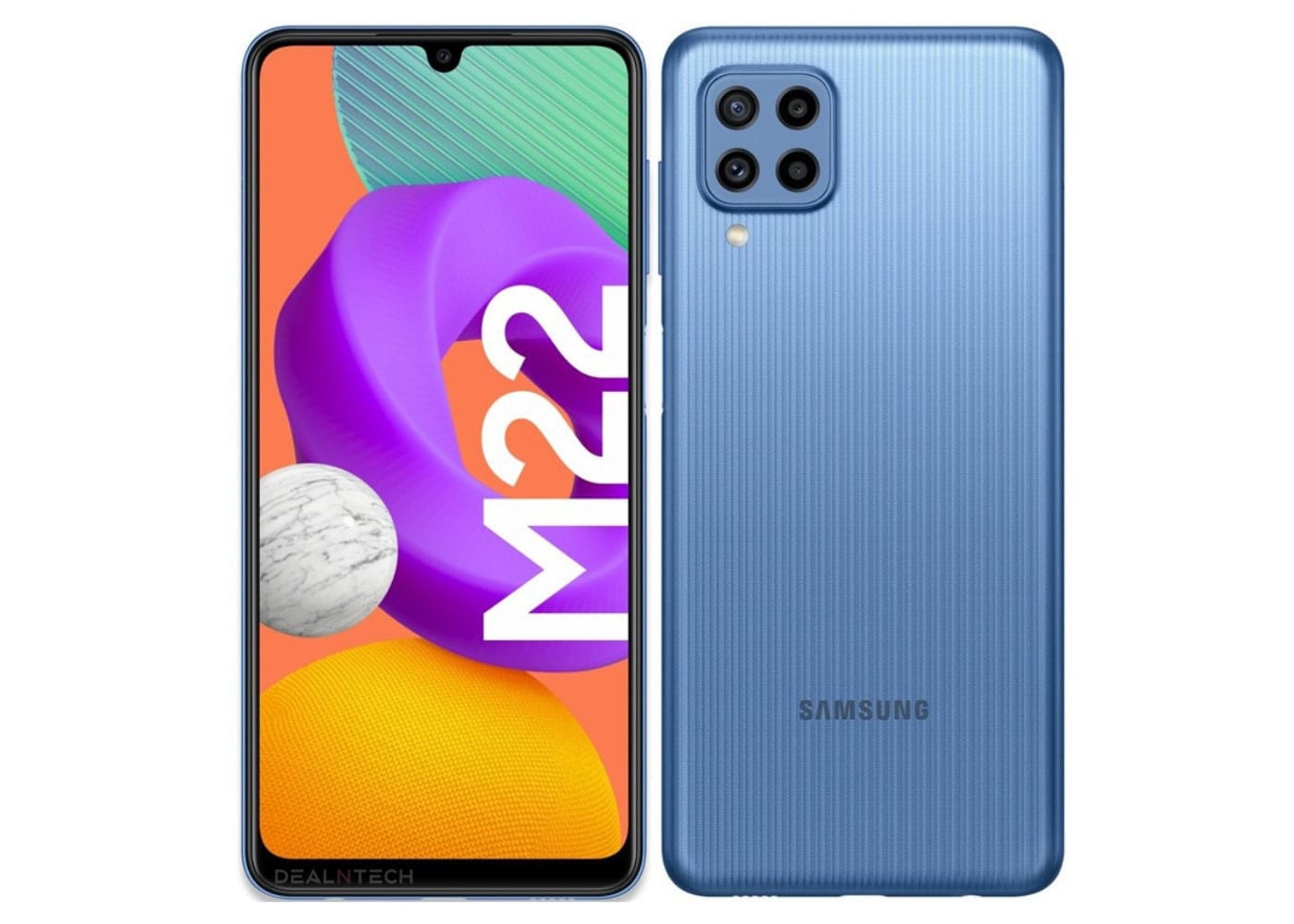 Samsung Galaxy M22:  fotos y sus características filtradas