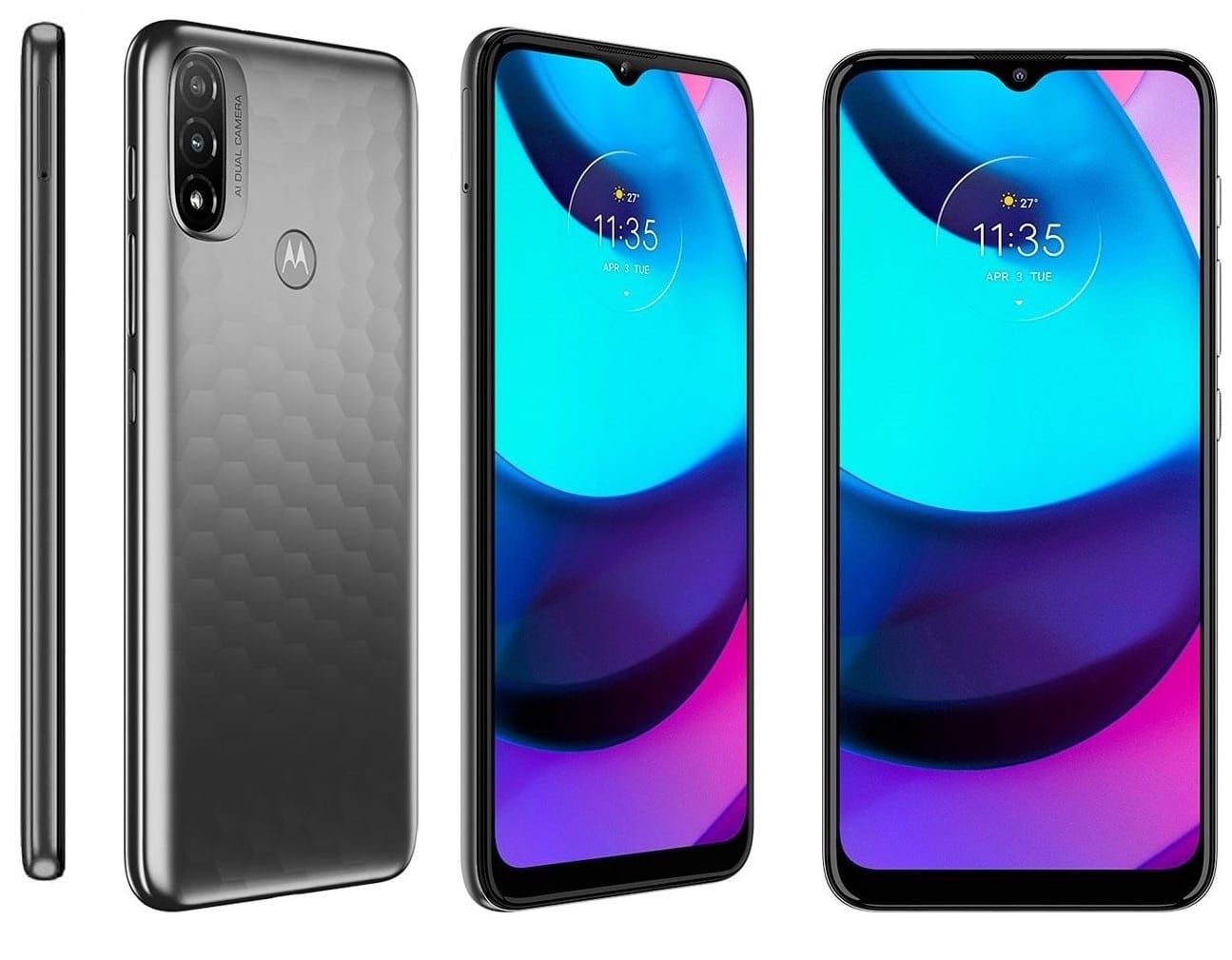 Motorola Moto E20 se filtra en fotos oficiales y algunas características