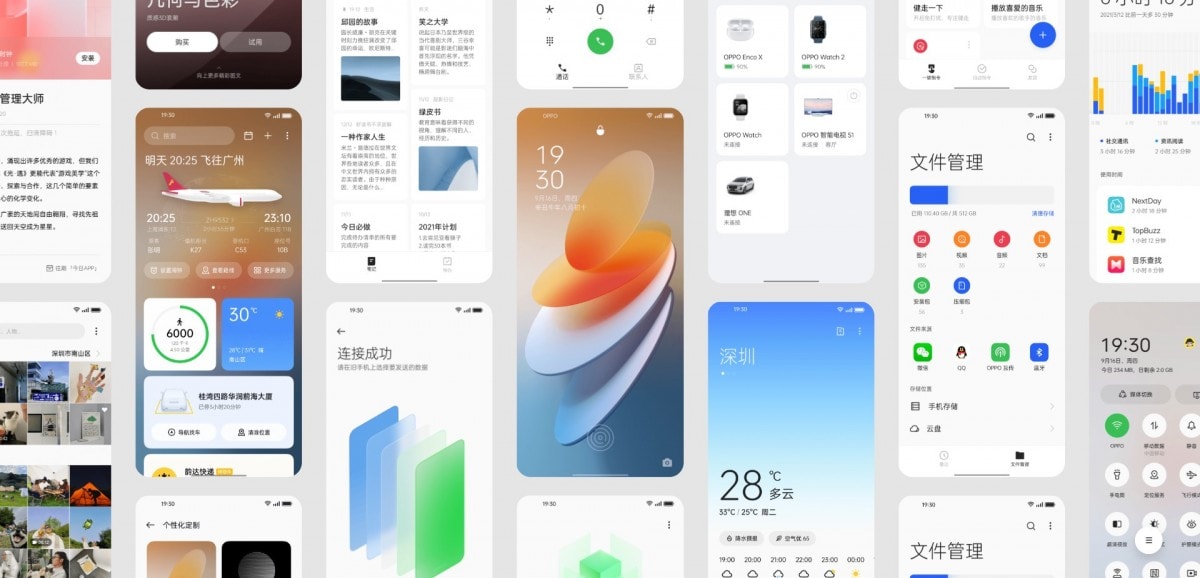 ColorOS 12 comienza su actualización internacional: lista de smartphones