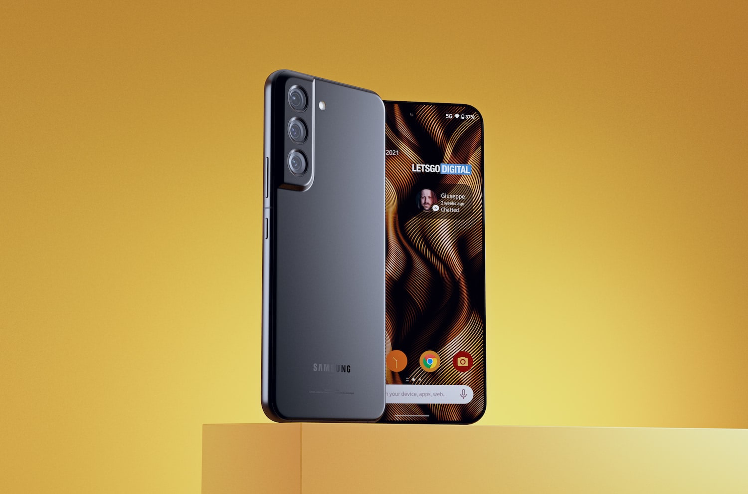 Galaxy S22 y S22 Plus muestran su posible diseño en imágenes