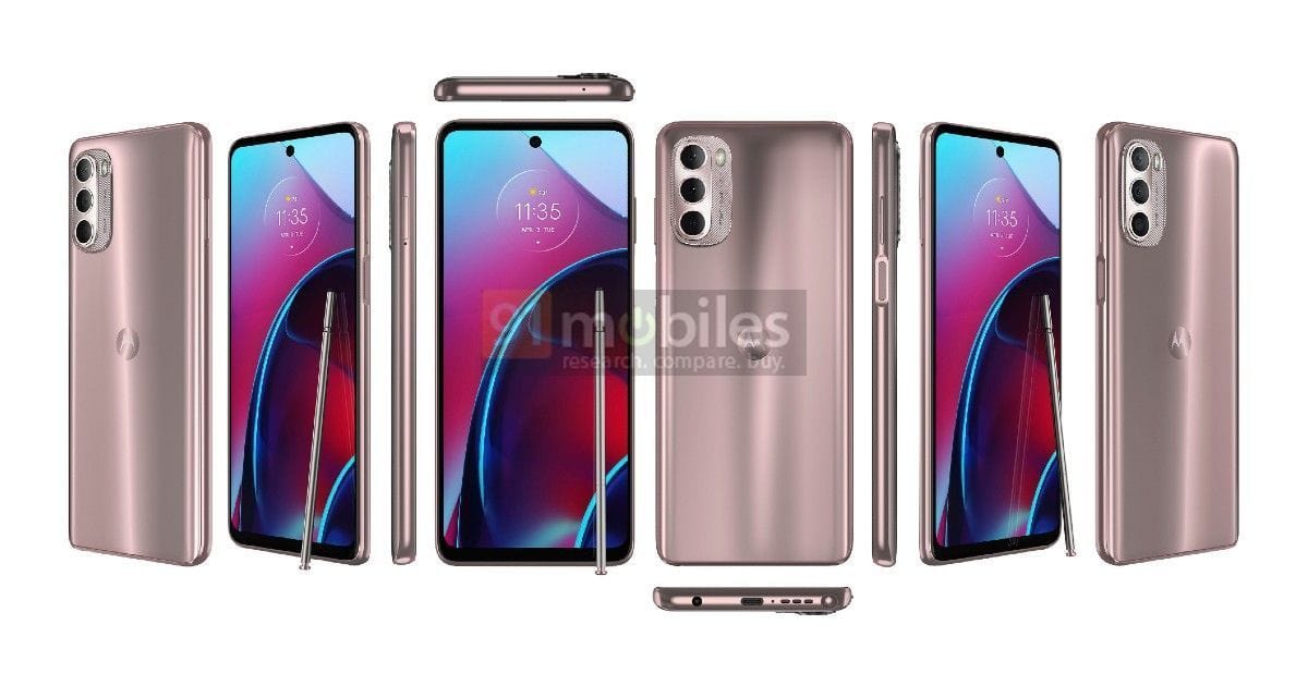 Motorola Moto G Stylus 2022 se filtra en fotos de prensa