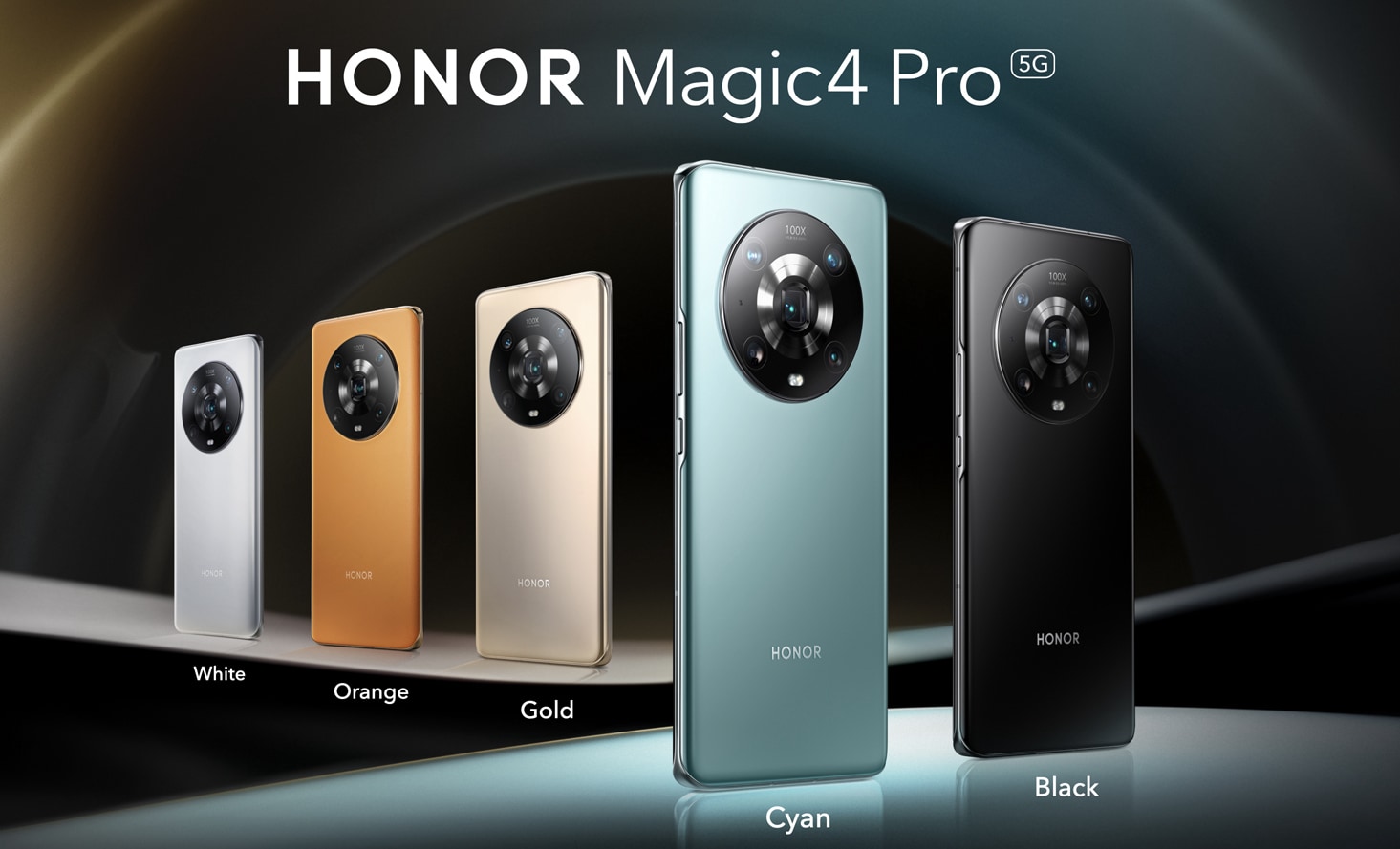 Honor anuncia al Magic 4 y Magic 4 Pro en MWC 2022