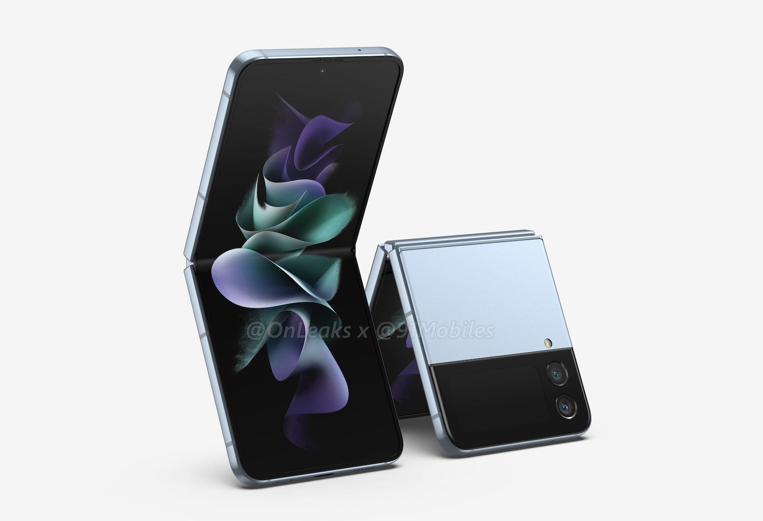 Galaxy Z Flip5 y Galaxy Z Fold5 se filtran en material promocional