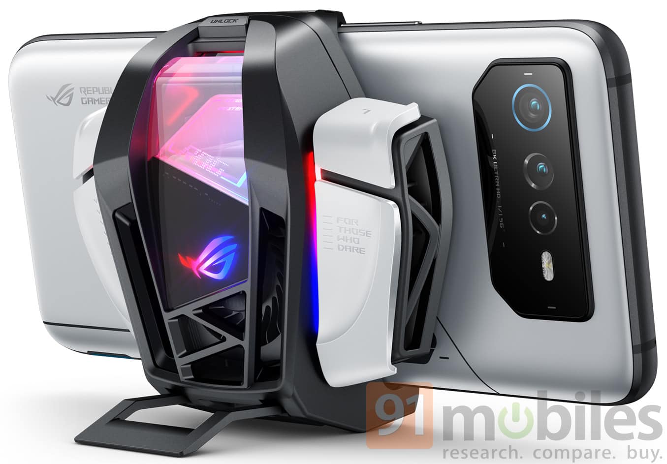 Asus ROG Phone 6 se filtra en fotos de prensa con accesorios