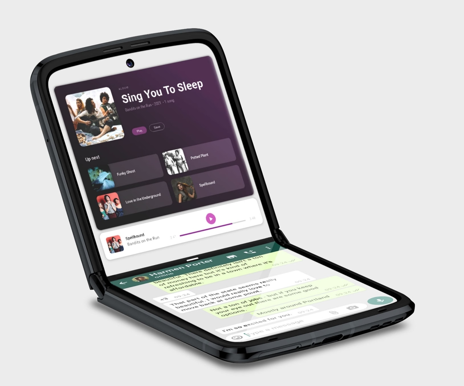 Motorola Razr 2023 tendría una pantalla cover enorme, según fotos filtradas