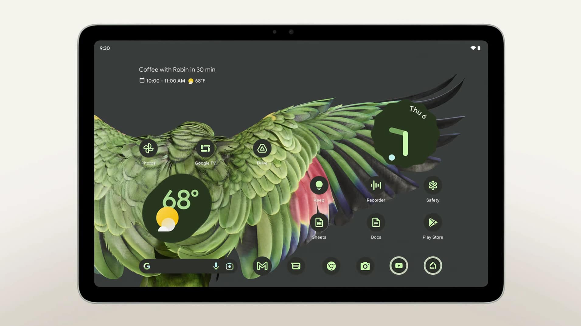 Google da más detalles sobre el Pixel Tablet