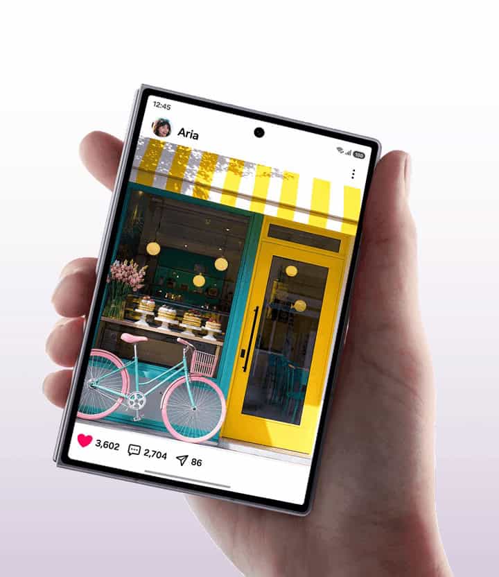Galaxy Z Fold 8 en mano filtrado