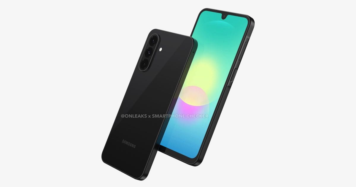 Galaxy A18 render