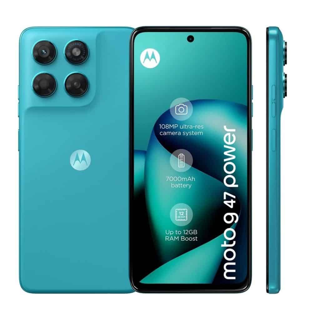 Moto G47 Power en color verde